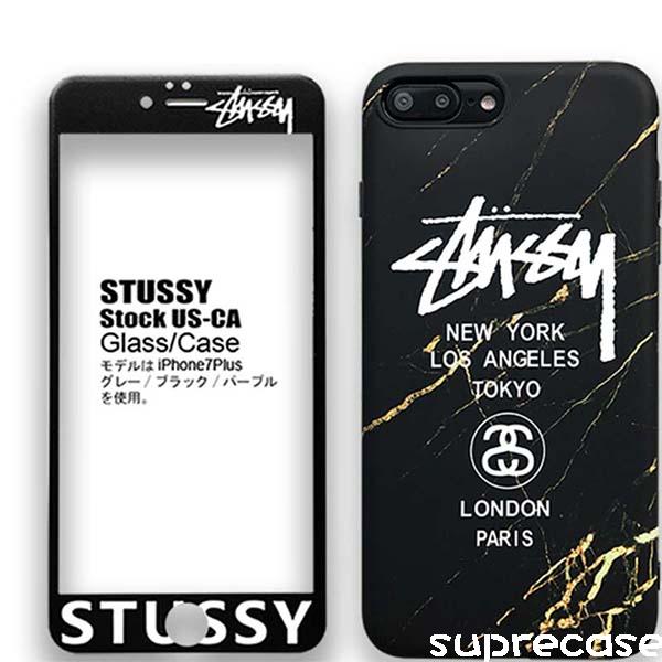 Stussy iphone xi/xi maxケース アイフォンXR/11ケース ステューシー 大理石柄