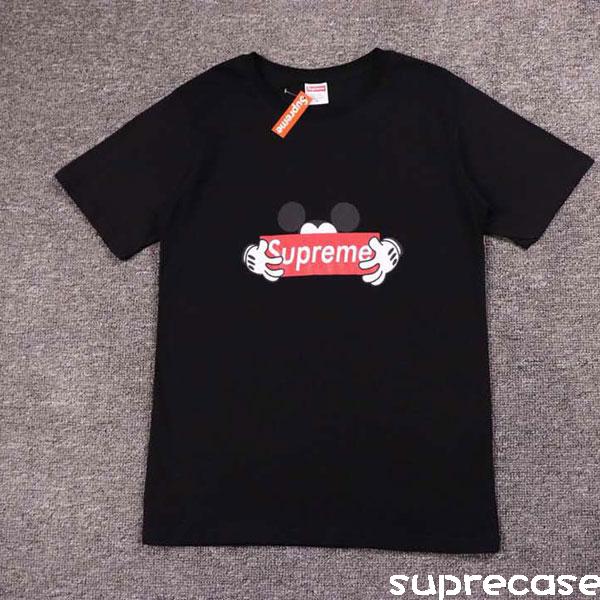 シュプリームミッキーコラボTシャツ ペア