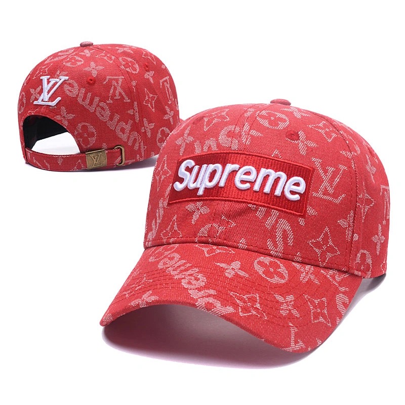 シュプリーム ヴィトンコラボ キャップ 帽子 メンズ レディース Supreme 刺繍ロゴ ぼうし 野球帽