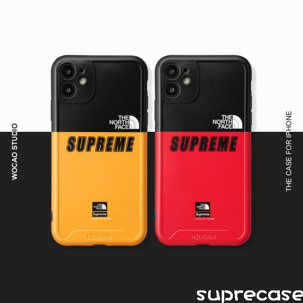 Supreme The North Faceコラボ iPhone12/12pro/12pro maxケース シュプリーム ノースフェイス アイフォン 11/11pro/11pro maxケース カッコイイ