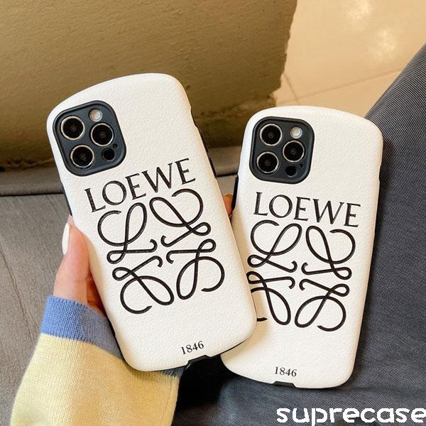 LOEWE iPhone13/13Pro Maxケース ブラント ロエベ iphone13pro/12/12pro maxケース シンプル アイフォン11/11pro/xr/xs max保護カバー