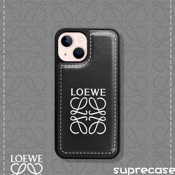 LOEWE iPhone13/13 Pro Maxケース レザーケース ロエベ iphone13pro/12/12pro max携帯ケース ブラント アイフォン11/11proカバー