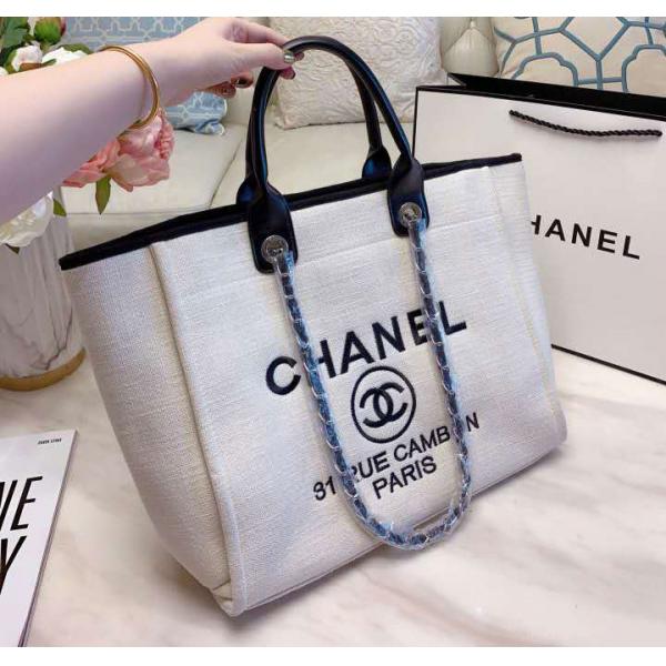 スイーツ柄 ブルー CHANEL トートバッグ - 通販 - greekinfo.net