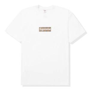 Supreme x Burberry 22SS Box Logo Tee ボックスロゴ Tシャツ 男女兼用 シュプリーム バーバリーコラボ