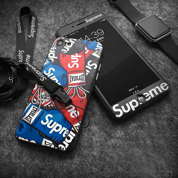 欧米ブランド Supreme 学生向け iphone X/8/8 Plus保護カバー 保護