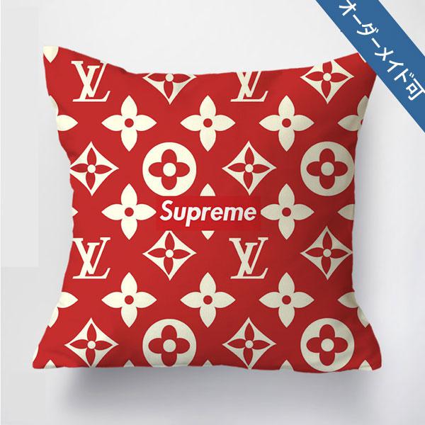 ヴィトン シュプリーム LV vuitton Supreme コラボ クッション | www