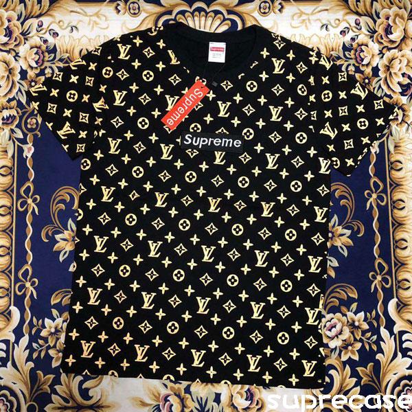 Ｌouis Ｖuitton×Supreme コラボシャツTシャツ/カットソー(半袖/袖なし