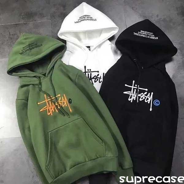 メンズ stussy パーカー トレーナー