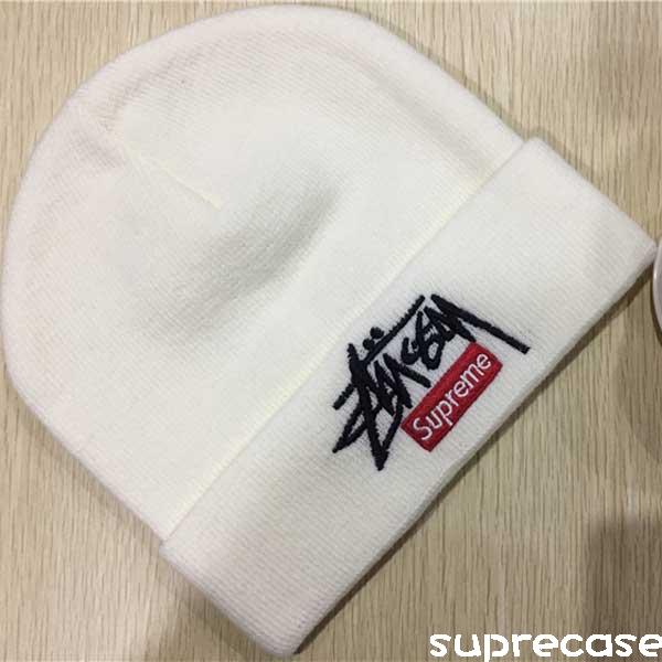 supreme  ニット　キャップ　STUSSY XLAGE 等　好きな方帽子