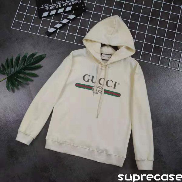 グッチ 裏起毛 パーカー ブラント GUCCI パーカー 男女兼用 スウェット