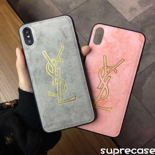 イブサンローラン iphone xs maxケース YSL iphone xrカバー ブラント iphone xsケース オシャレ 女性向け  アイフォンXケース YSL iphone 8/7/6 plusケース ファッション