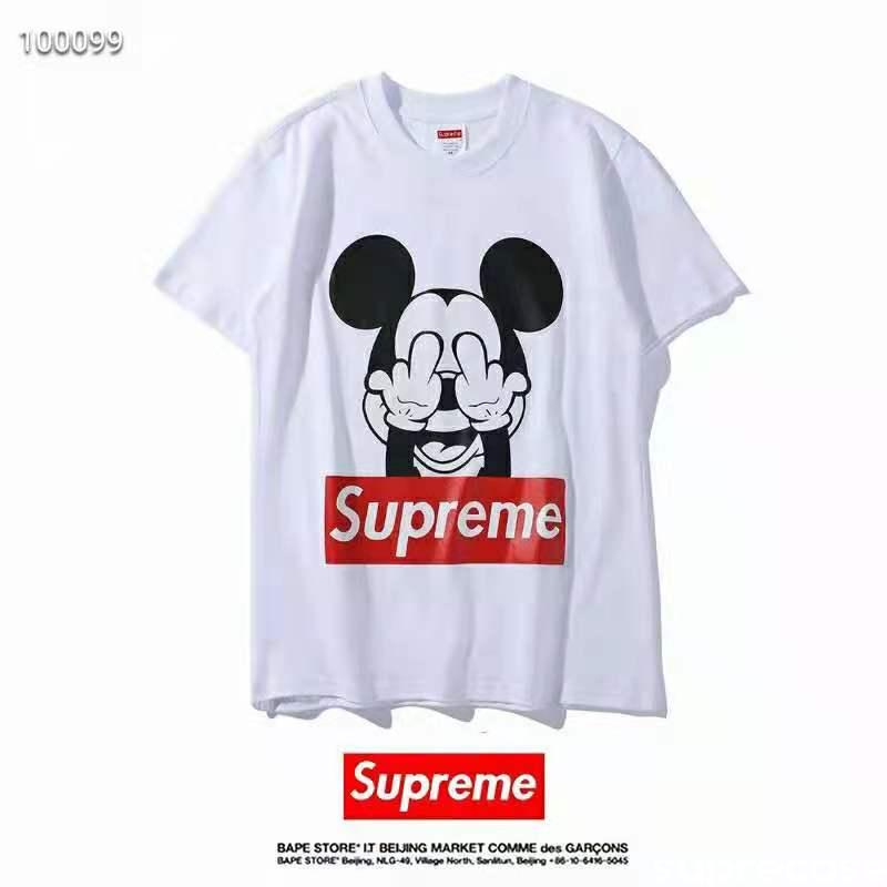 ディズニー(ミッキー)Tシャツ supreme - Tシャツ/カットソー(半袖/袖なし)