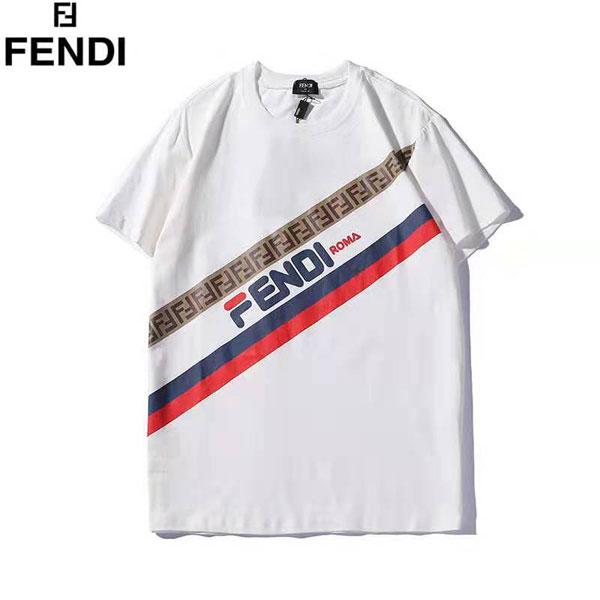 FENDI × FILA マニアロゴプリントTシャツ