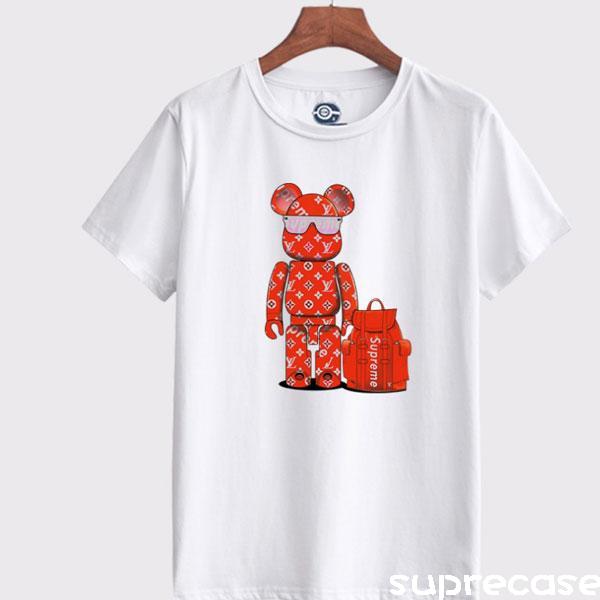 supsupreme、LOUIS VUITTONコラボTシャツ