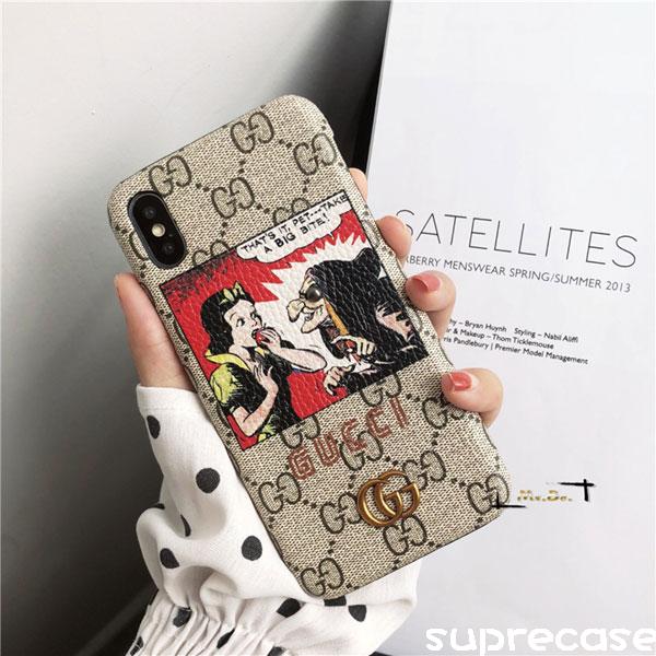 GUCCI iphone xs/xs maxケース グッチ パロディ iphone x/xrケース