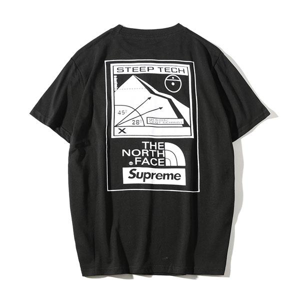 Tシャツ/カットソー(半袖/袖なし)Supreme ノースフェイス box logo Tシャツ　tee