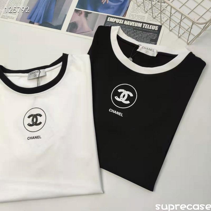 シャネル 半袖Tシャツ レディース chanel ティーシャツ 可愛い