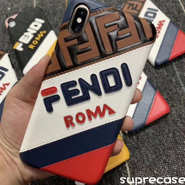 FENDI iPhone 11/11 Proケース フェンディ アイフォンXR/XS MAX/11 pro maxケース ペア iPhone  X/Xsケース ブラント iPhone 8/7/6 plusケース