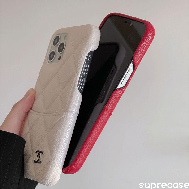 CHANEL ノベルティキルティングレザーケース CHANEL Pre-Owned キルティング レザージュエリーボックス