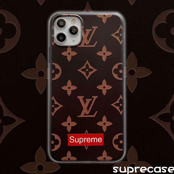 Supreme lvコラボiPhone12/12pro/11/11 Proケース シュプリーム iphone11pro maxケース ブラント  ルイヴィトン アイフォンxr/xs/xs maxカバー モノグラム 大人気 iphone x/8