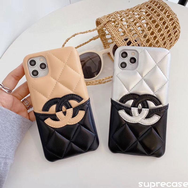 美品】CHANEL iPhoneケース カードケース - iPhoneケース