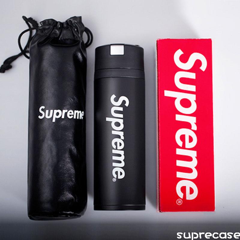 シュプリーム x 象印 ステンレス スチール マグ 水筒 赤 レッド 赤 黒 Supreme 水筒 直飲み 軽量 保冷 保温 450ml 送料無料