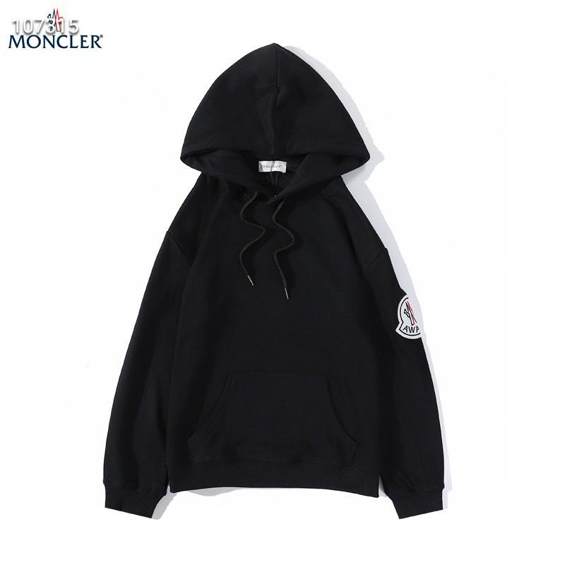 モンクレール パーカー ロゴ プルオーバー カジュアル 大人気　MONCLER フード スウェット パーカー メンズ レディース 春秋服 送料無料