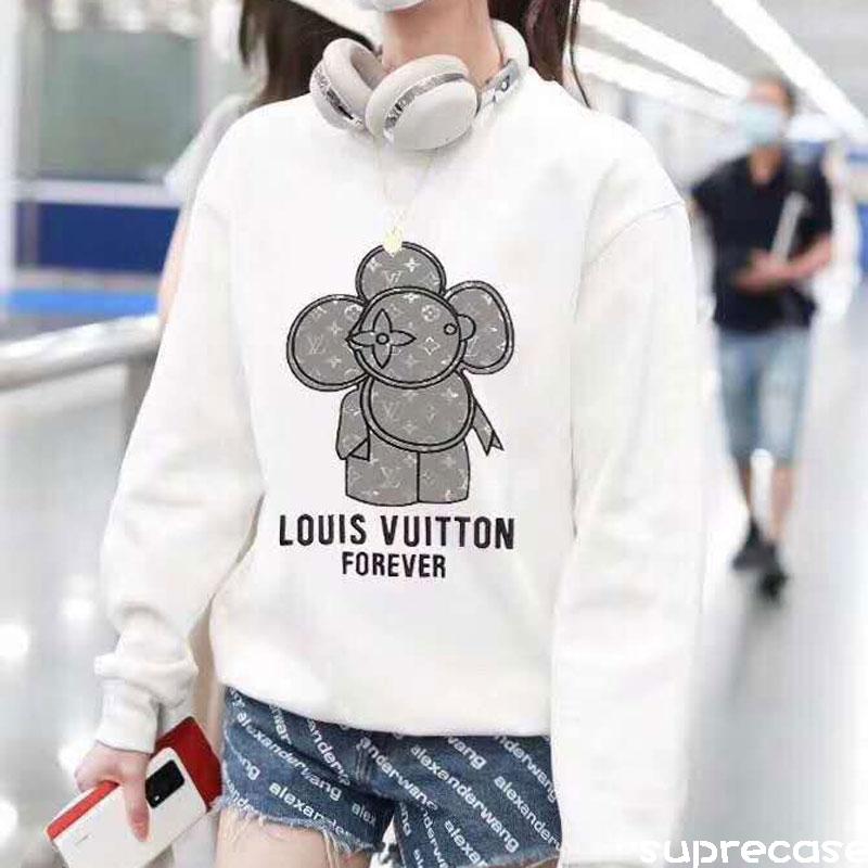 LOUIS VUITTON ヴィヴィエンヌ刺繍クルーネックスウェット XXL - 通販