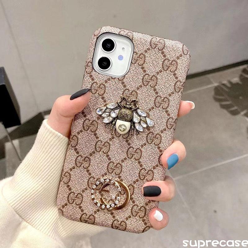 GUCCI iPhone12ケース ハチミツ付き グッチ アイフォン12プロ/12 Pro 