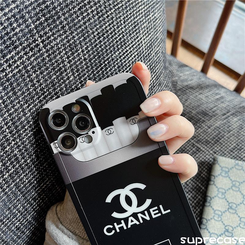 シャネル アイフォン15ケース タバコ柄 iPhone14/15proケース CHANEL iPhone13pro maxケース