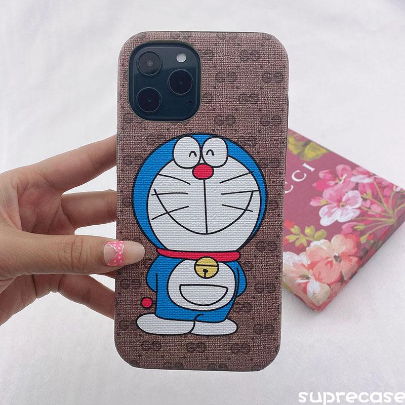 グッチ ドラえもんコラボ アイフォン13/13プロ/12/12プロケース Doraemon x Gucci iPhone12pro max携帯ケース  可愛い グッチ iphone11/11pro maxケース