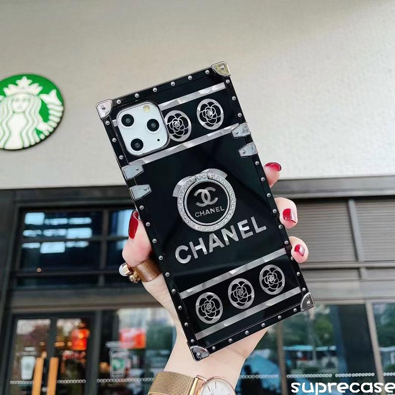 お洒落なシャネル iPhone13/13pro/12/12pro maxケース CHANEL バンカー