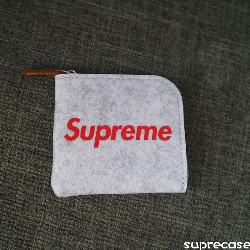 シュプリーム コインケース 小銭入れ ミニ財布 フェルト Supreme ミニウォレット メンズ レディース カードケース パスケース コインパース  雑貨