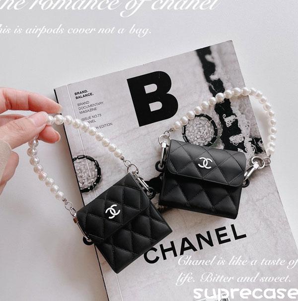 シャネル AirPodsケース CHANEL iPhone チャーム-