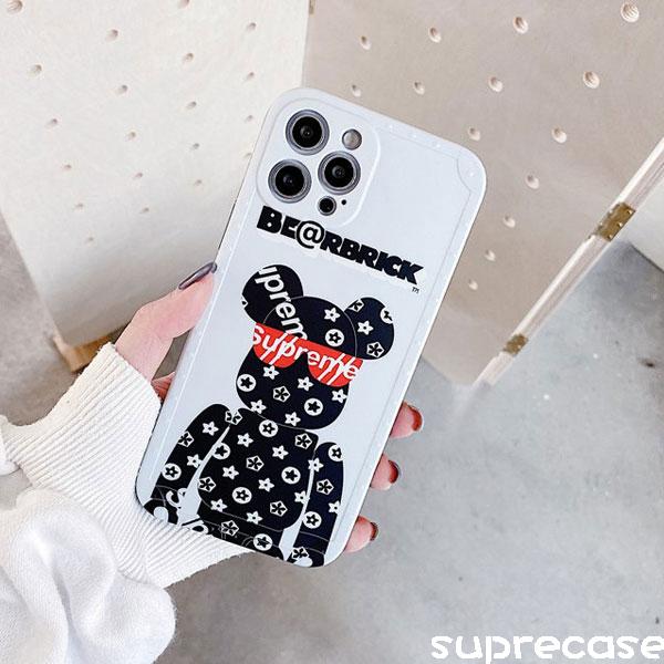 Supreme ベアブリック iPhone12pro/12 ケース シュプリーム iPhone12pro maxケース ブラント  iphone11/11pro/11pro max携帯ケース カッコイイ