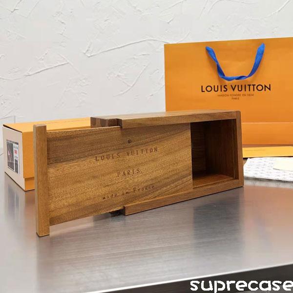 ルイヴィトン ティッシュケース 木製 ティッシュボックス 高級 おしゃれ ブラントコピー モノグラム パッチワーク (サイズ:24*13*10cm)