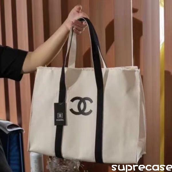 CHANEL(シャネル) トートバッグ  帆布 キャンバス全体的⇒小傷薄らと汚れている