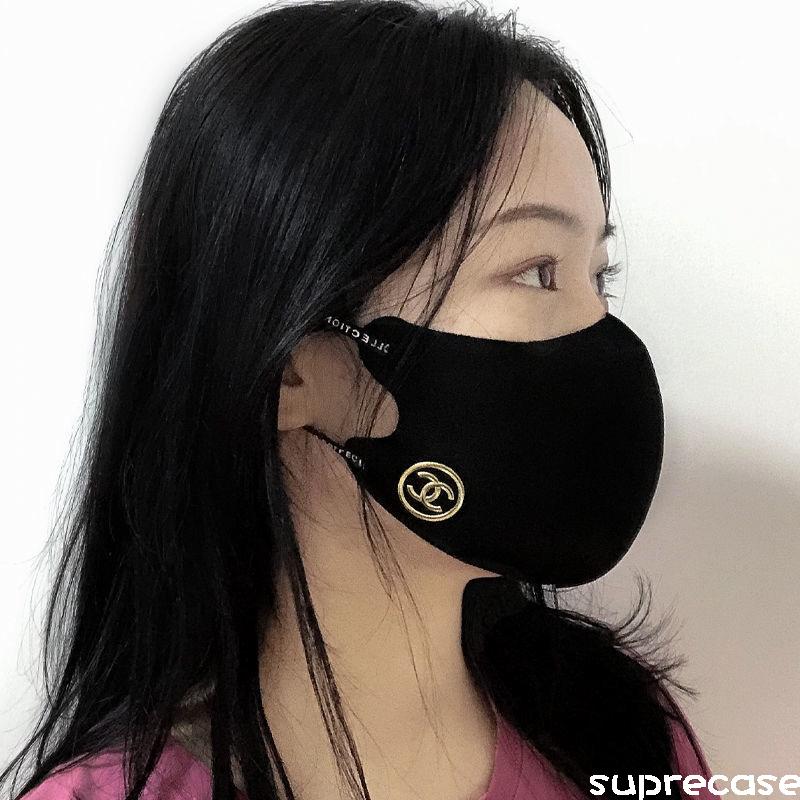 シャネル マスク 洗えるマスク 男女兼用 CHANEL 布マスク 立体マスク 繰り返し使える 立体 3D立体裁断 伸縮性 花粉 風邪 対策 サイズ調整  送料無料