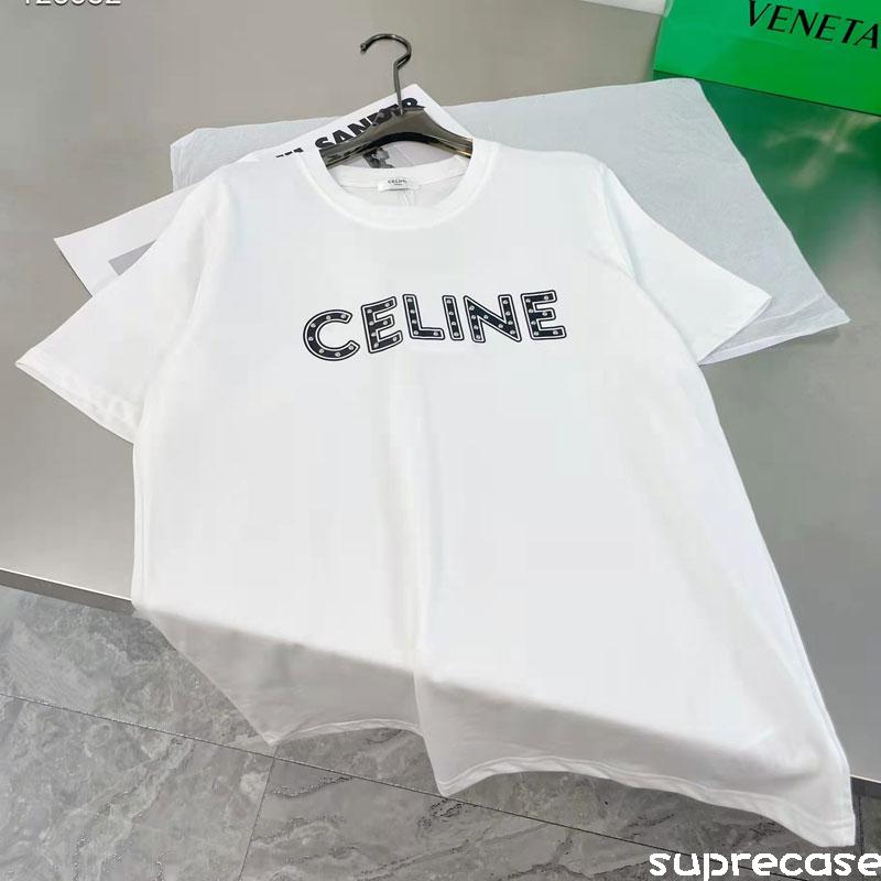 セリーヌ Tシャツ 半袖 男女兼用 ブランド tシャツ ペアルック CELINE ...