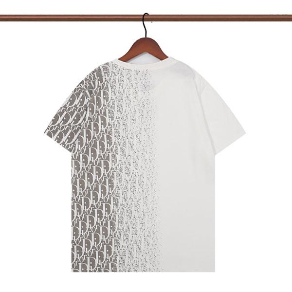 ディオール Tシャツ 半袖 ブランド tシャツ メンズ Dior プリントTシャツ ティーシャツ 男女兼用 レディース ユニセックス コットン ロゴ  シンプル