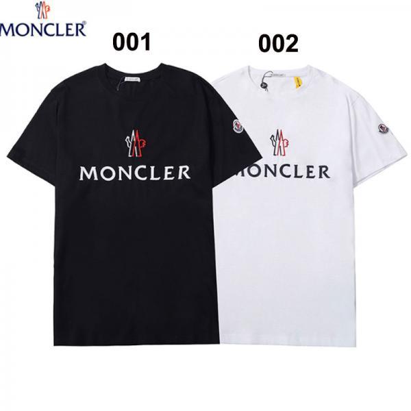 サイズXS■新品■モンクレール 半袖 TシャツTEE 黒 ブラック レディースモンクレール