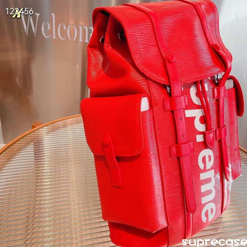 Replica Louis Vuitton x Supreme M53414 Christopher PM Backpack Epi