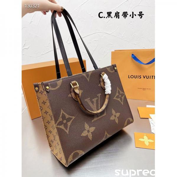 ルイヴィトン LOUIS VUITTON トートバッグ ショルダーバッグ 2way ハンド バッグ スーパーコピー オンザゴー MM  モノグラムキャンバス ブラウン レディース