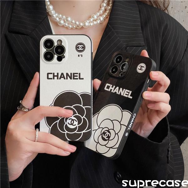 シャネル カメリア柄 iphone15/15pro/14/15pro maxケース ブランド