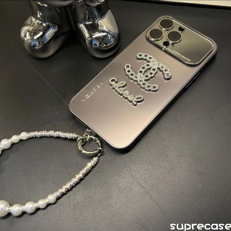 シャネル CHANEL IPHONE 14 PRO ケース ストラップ付き