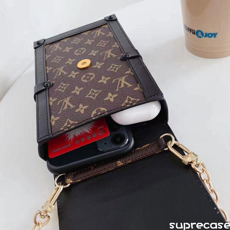 シンプル LOUIS VUITTON ショルダーバッグ 財布スマホ 収納 LOUIS VUITTON 財布 スマホも入る ミニバッグ モノグラム 黒