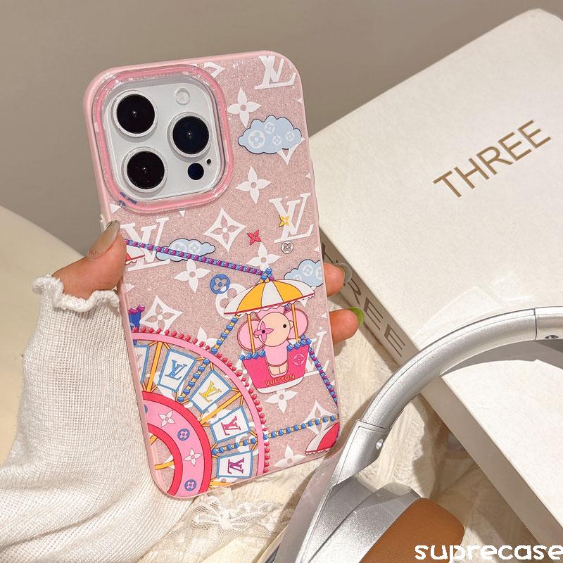 LOUIS VUITTONルイヴィトン iphoneケース14proモノグラムリ